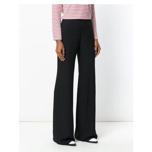 Armani silk high rise wide leg pants - Black sz6